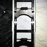 40 series trackless floor support electric track
