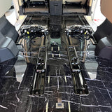 30 series trackless floor marble + honeycomb aluminum